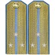 Авиация ВМФ СССР. Младший офицерский состав, погоны обр. 1943 г.